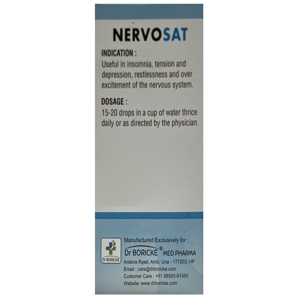 Dr Boricke Nervosat Oral Drops