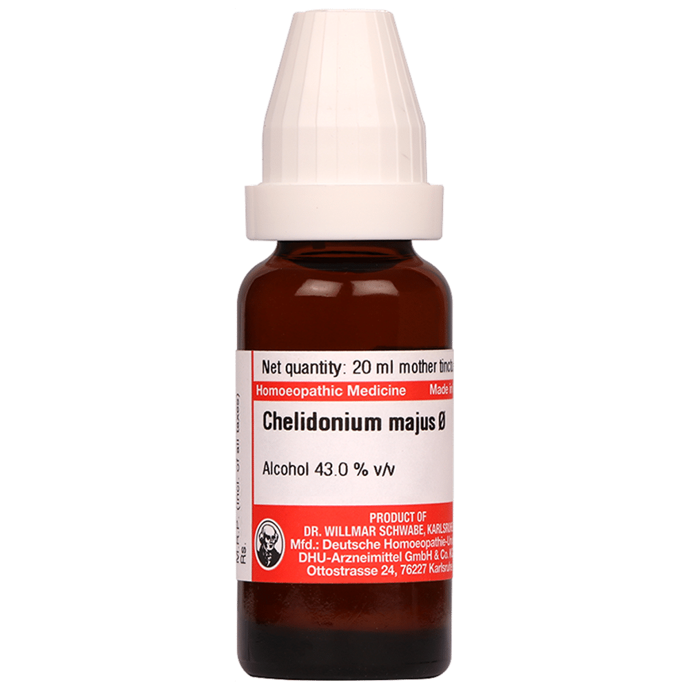 Dr Willmar Schwabe Germany Chelidonium Majus Mother Tincture Q