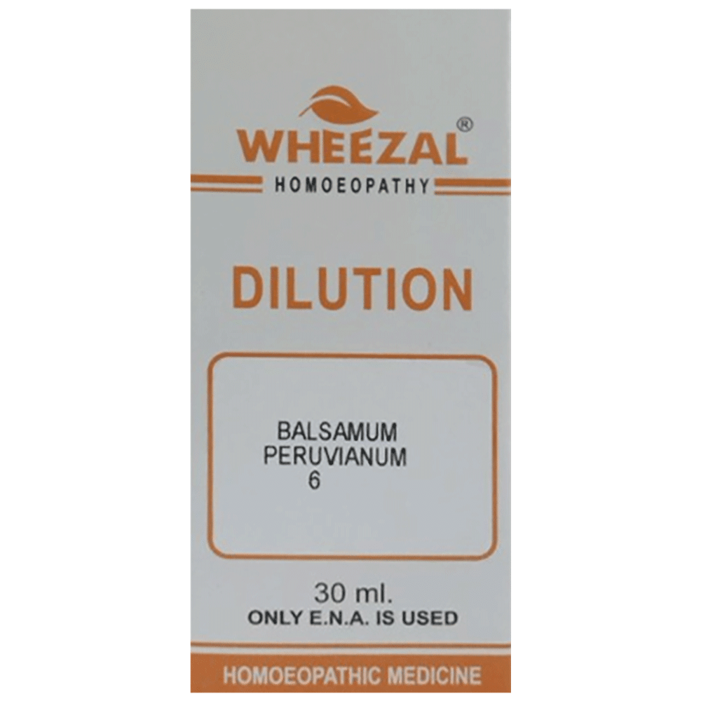 Wheezal Balsum Peru Dilution 6