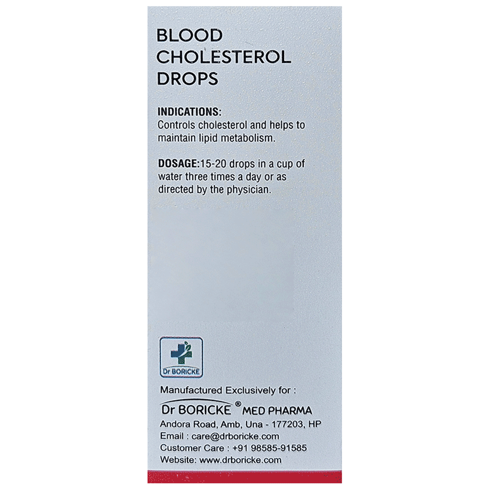 Dr Boricke DB 4 Blood Cholesterol Drop