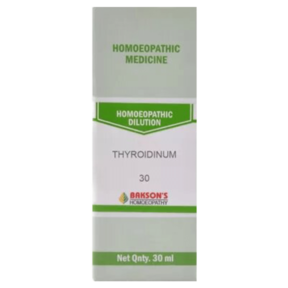 Bakson's Homeopathy Thyroidinum Dilution 30 CH