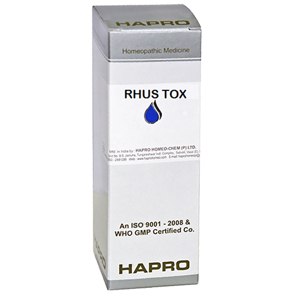 Hapro Rhus Tox Dilution 30