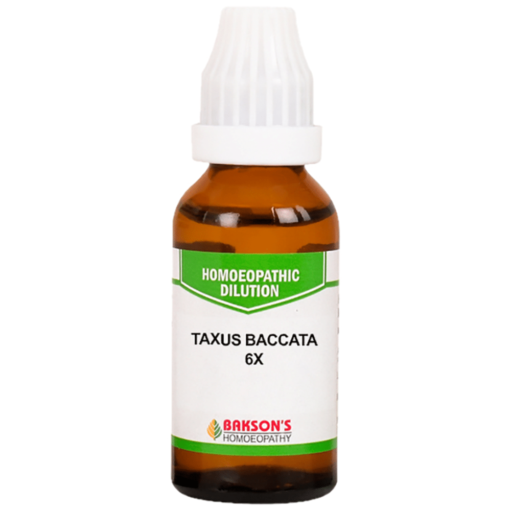 Bakson's Homeopathy Taxus Baccata Dilution 6X