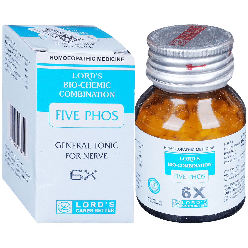 Lord's Five Phos Biocombination Tablet 6X