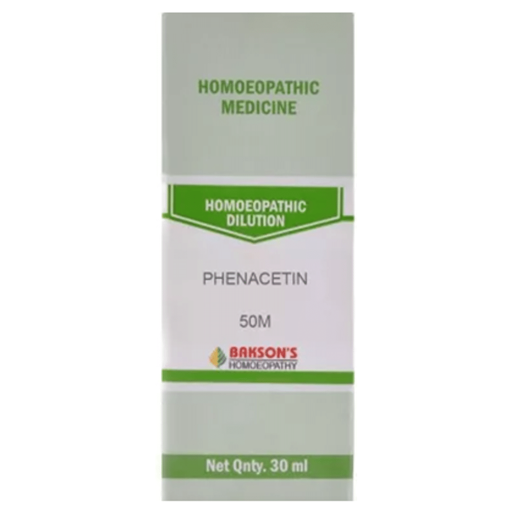 Bakson's Homeopathy Phenacetin Dilution 50M