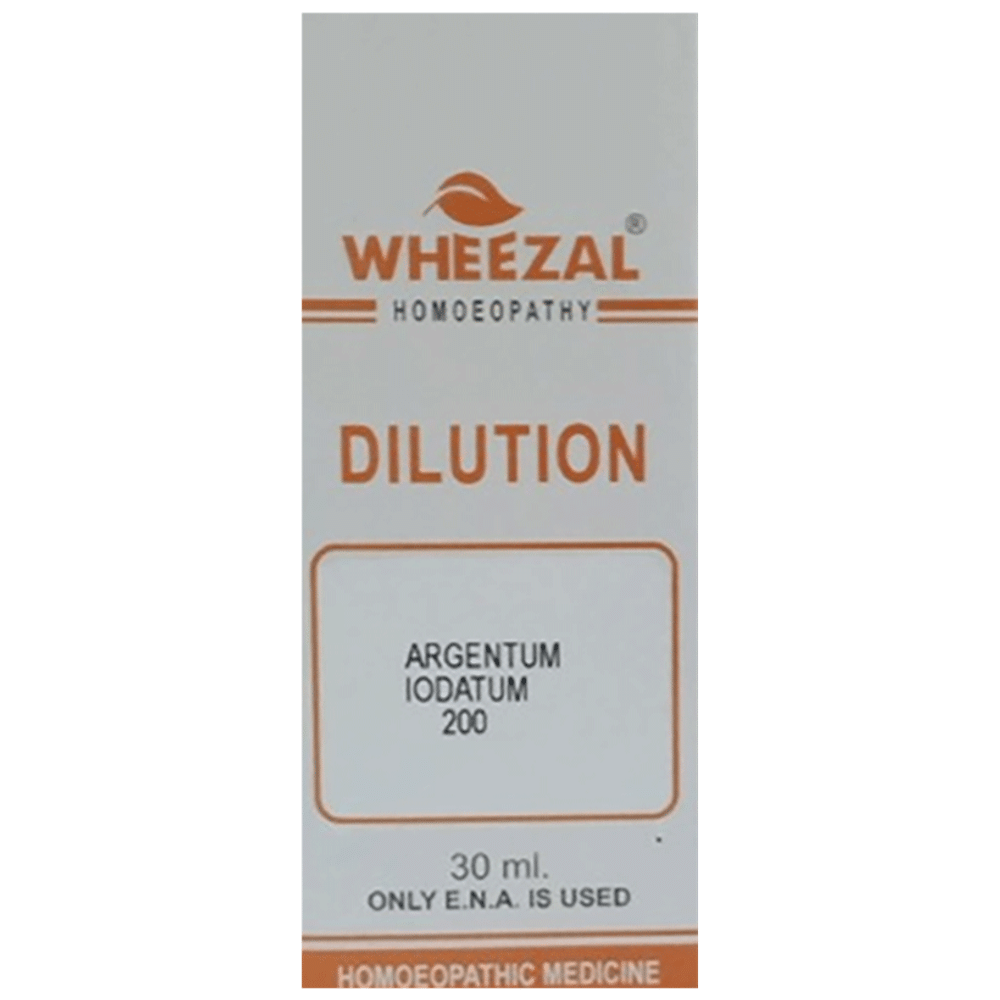 Wheezal Argentum Iodatum Dilution 200