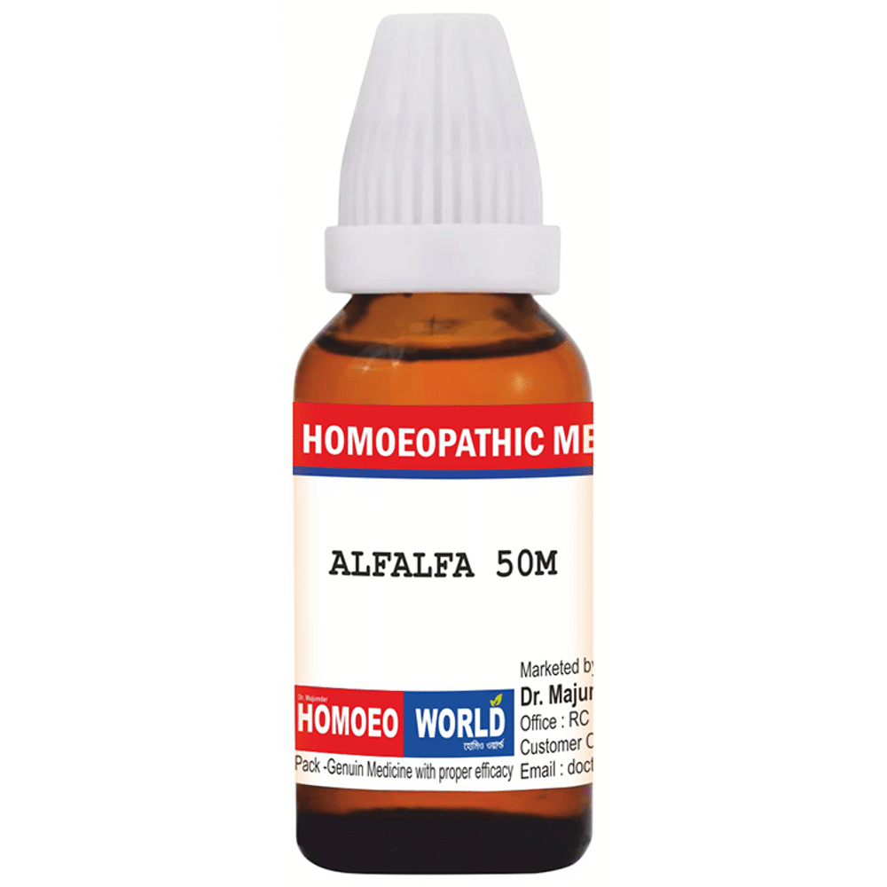 Dr. Majumder Homeo World Alfalfa Dilution(30ml Each) 50M