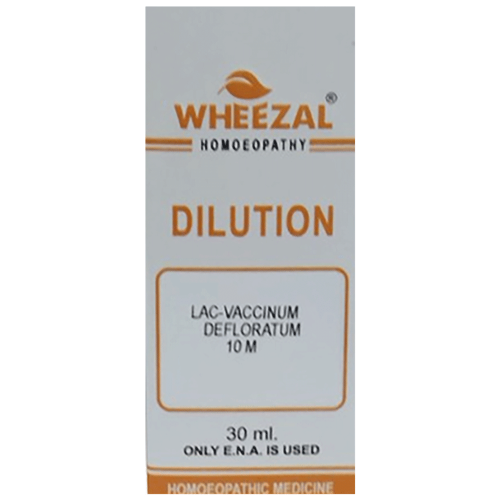 Wheezal lac Vaccinum Defloratum Dilution 10M