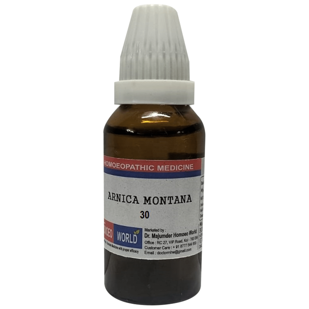 Dr. Majumder Homeo World Arnica Montana Dilution 30 (30ml Each)