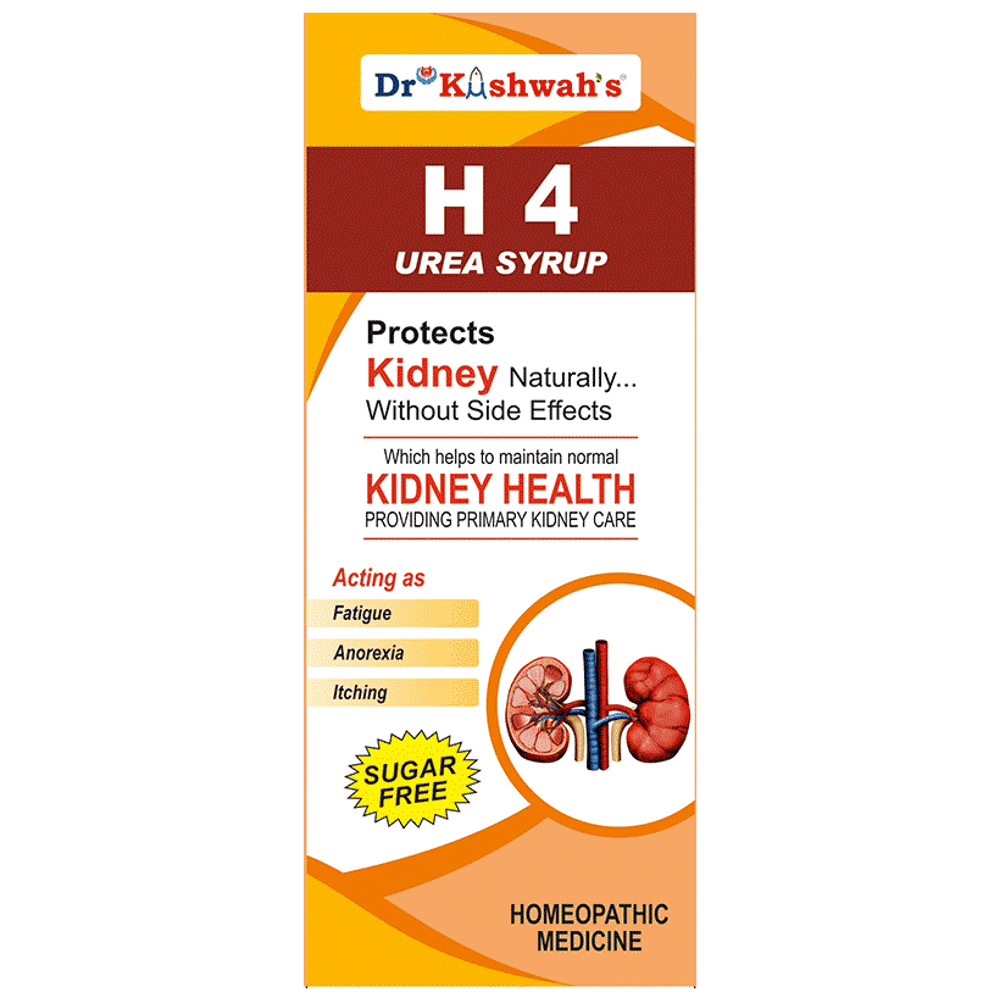 Dr Kushwah's H 4 Urea Syrup Sugar Free