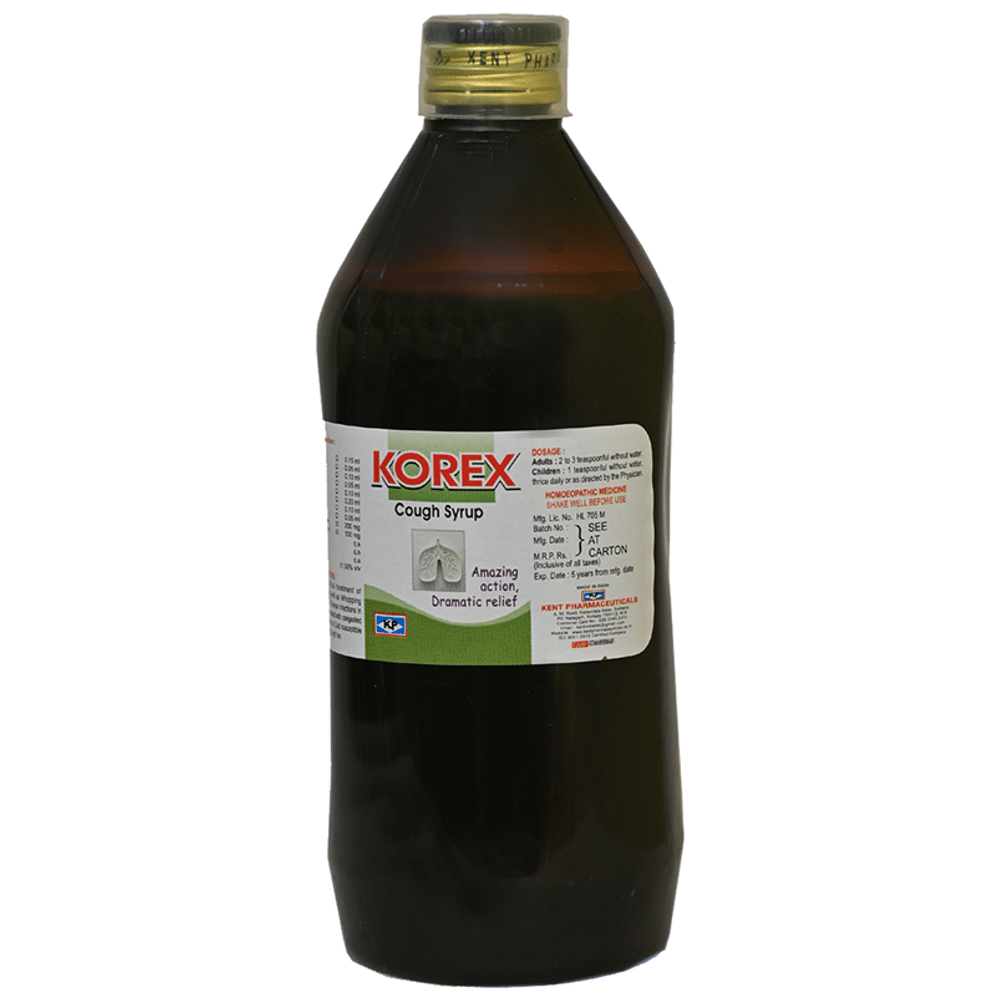 Kent's Korex Syrup