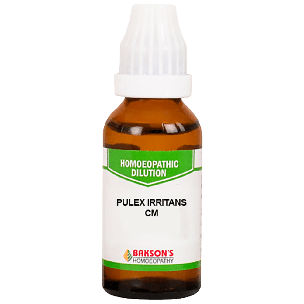 Bakson's Homeopathy Pulex Irritans Dilution CM