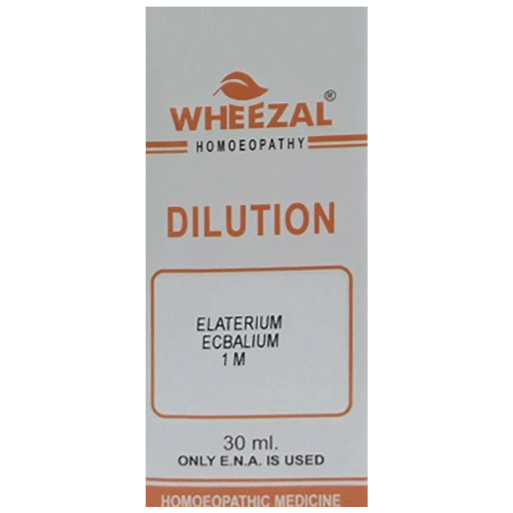 Wheezal Elaterium E. Dilution 1M