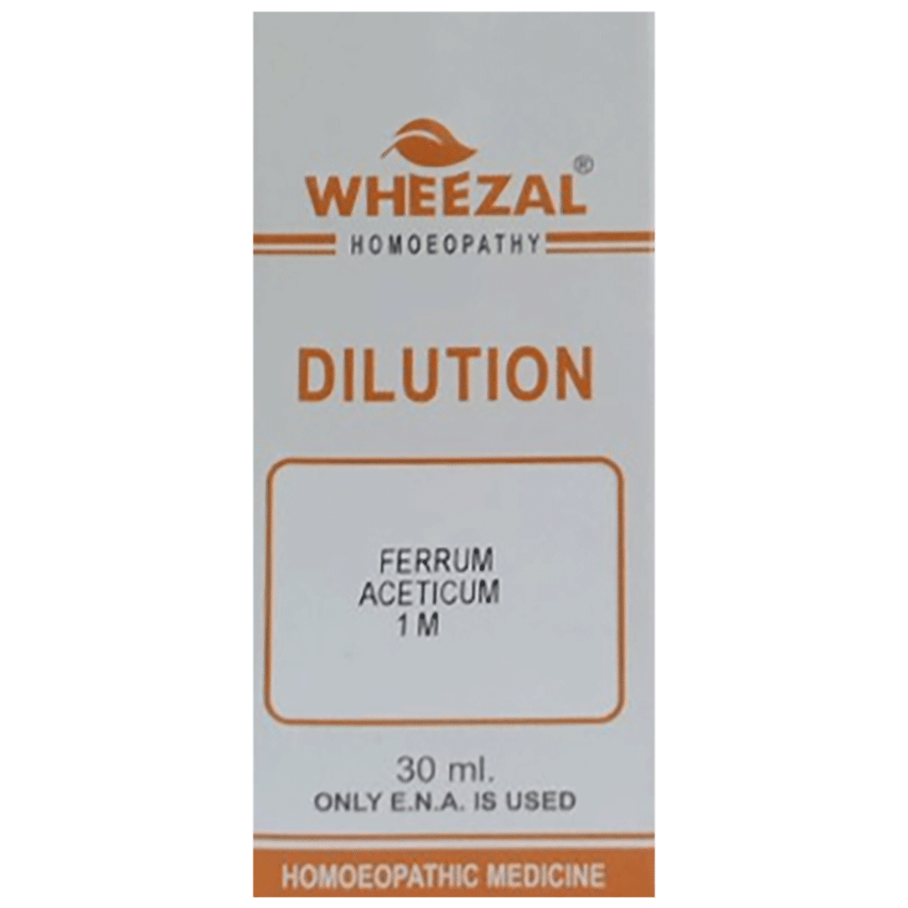 Wheezal Ferrum Aceticum Dilution 1M