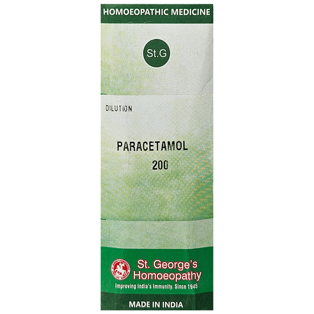 St. George’s Paracetamol Dilution 200