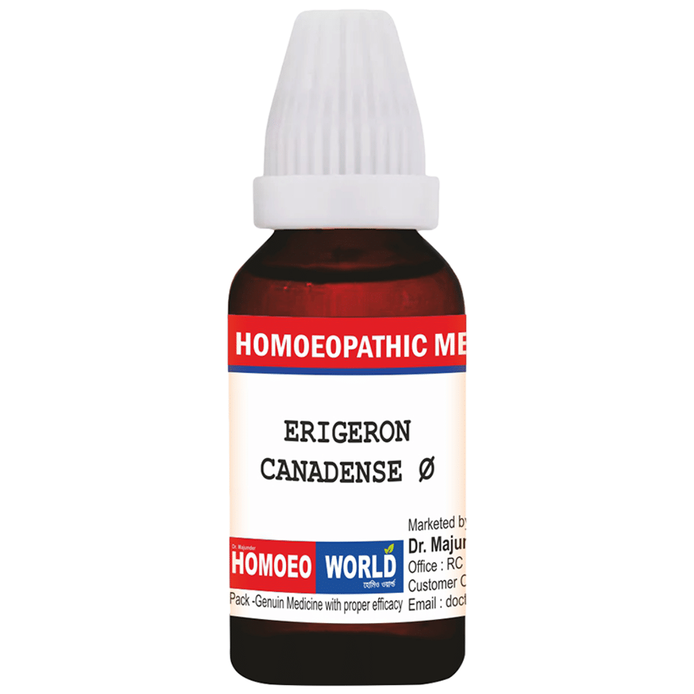 Dr. Majumder Homeo World Erigeron Canadensis Mother Tincture (30ml Each) Q