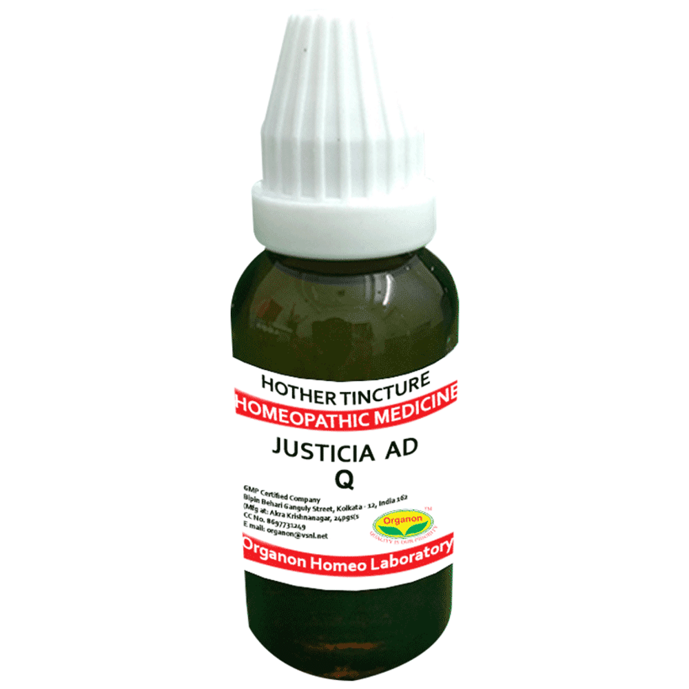 Organon Justicia AD Mother Tincture Q