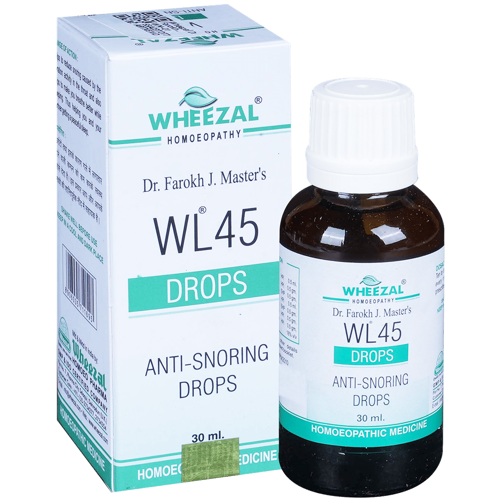 Wheezal Dr. Farokh J. Master's Wl 45 Anti-Snoring Drop