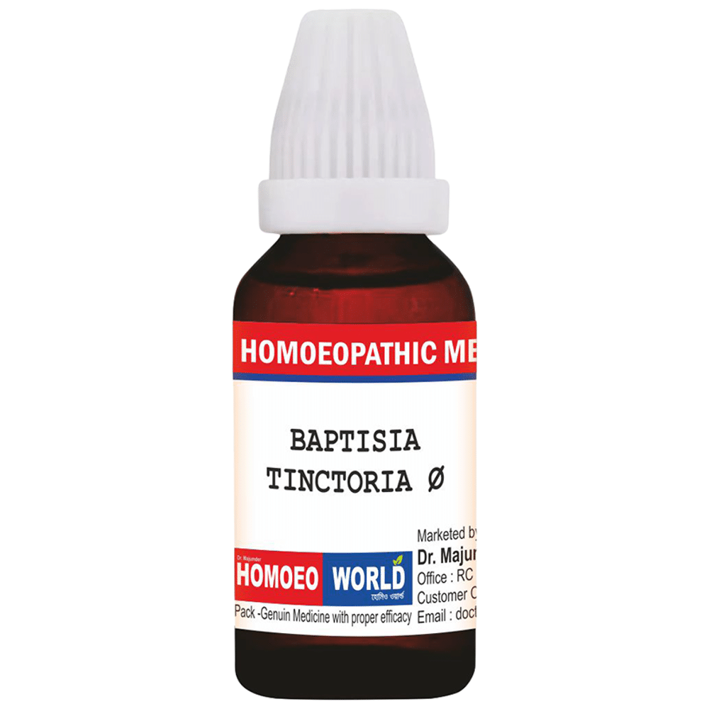 Dr. Majumder Homeo World Baptisia Tinctoria Q Mother Tincher(30ml Each)