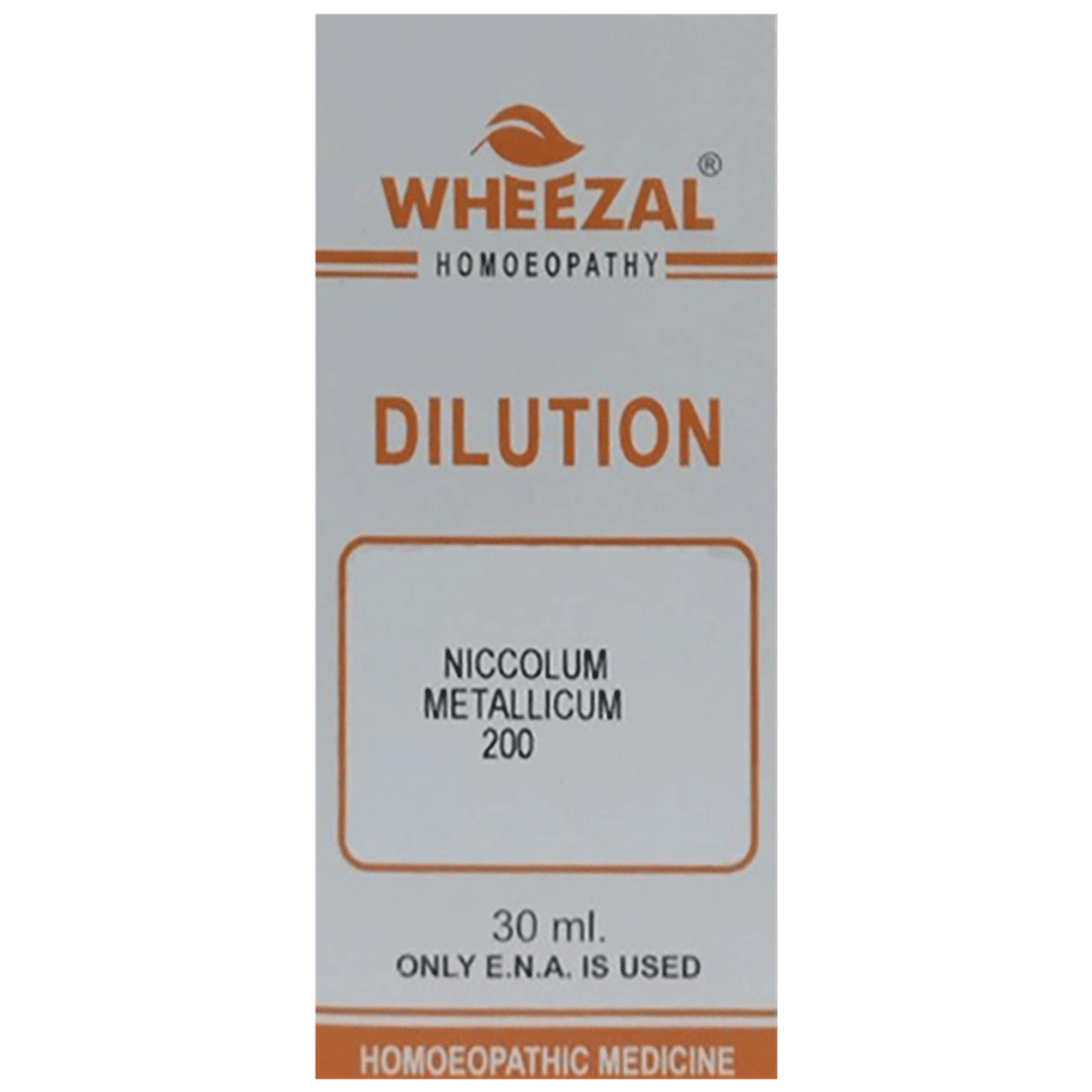 Wheezal Niccolum Metallicum Dilution 200