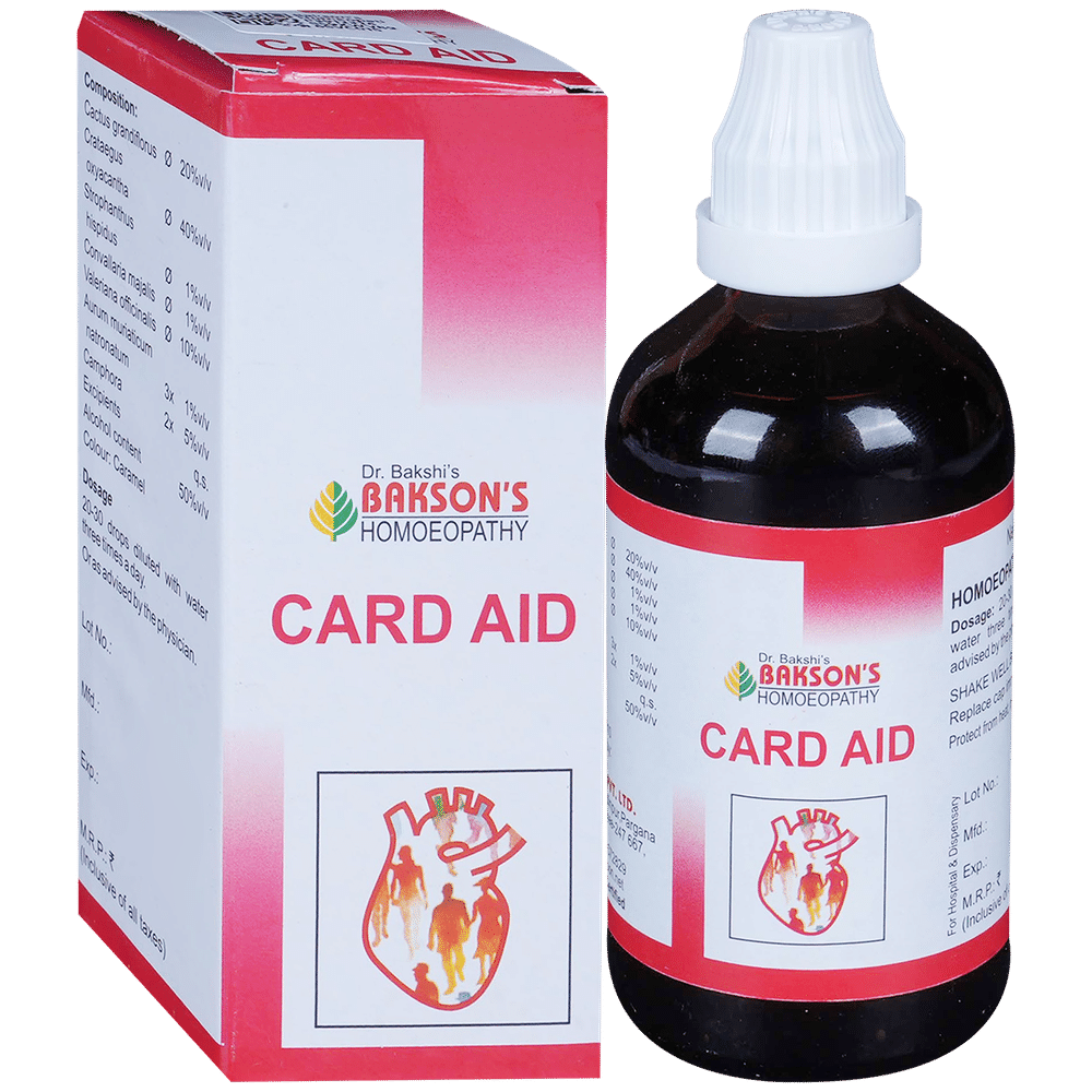 Bakson's Homeopathy Card Aid Drop