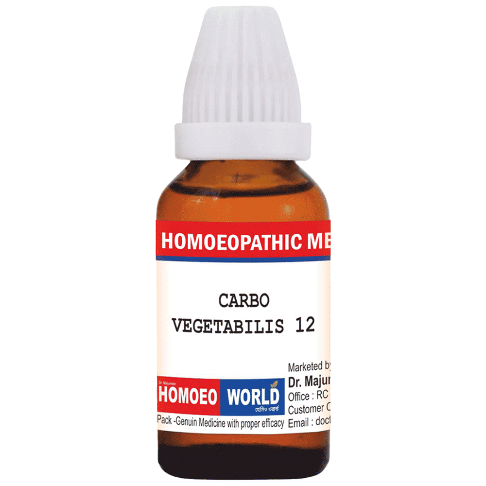 Dr. Majumder Homeo World Carbo Vegetabilis Dilution (30ml Each) 200 CH