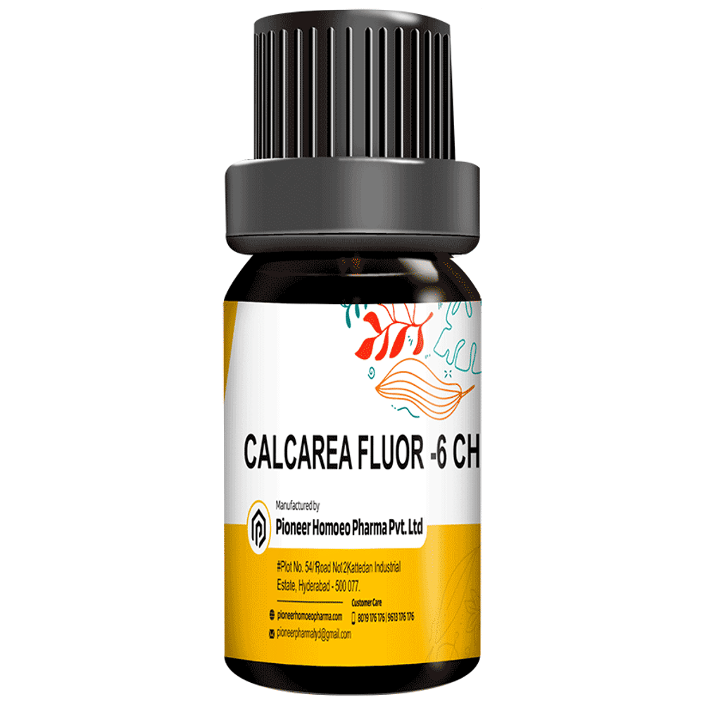 Pioneer Pharma Calcarea Flour Globules Pellets Multidose Pills 6 CH