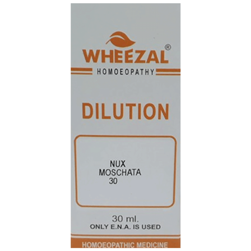 Wheezal Nux Moschata Dilution 30