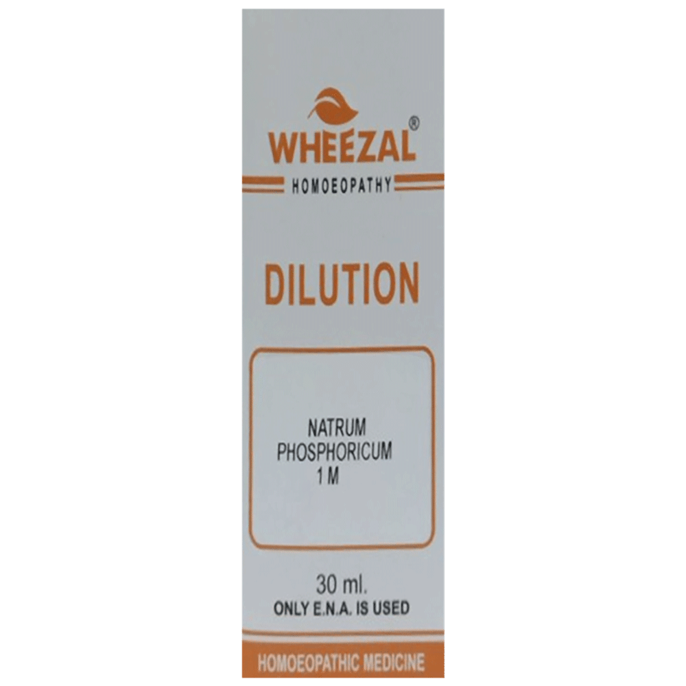 Wheezal Natrum Phosphoricum Dilution 1M