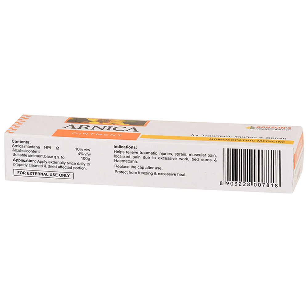 Bakson's Homeopathy Arnica Ointment