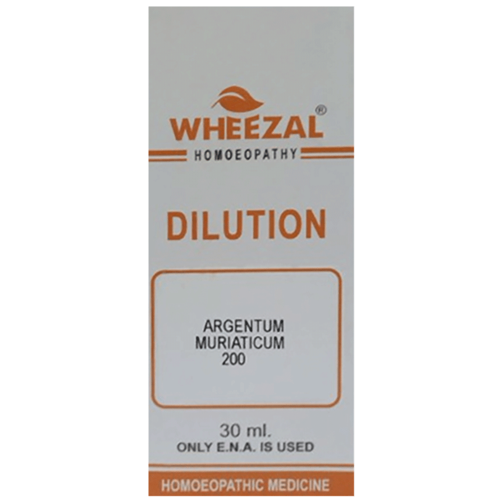 Wheezal Argentum Muriaticum Dilution 200