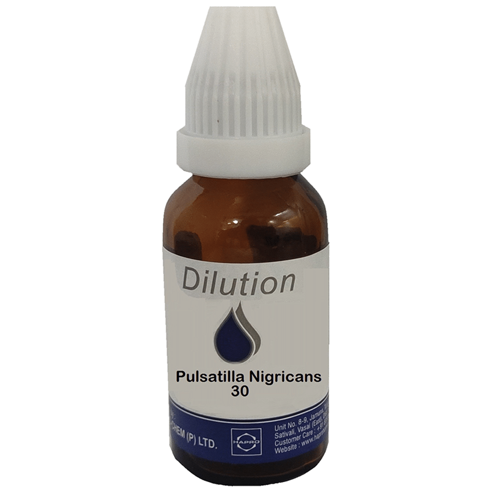 Hapro Pulsatilla Nigricans Dilution 30