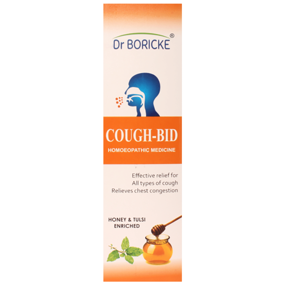 Dr Boricke Cough-Bid Syrup Honey & Tulsi