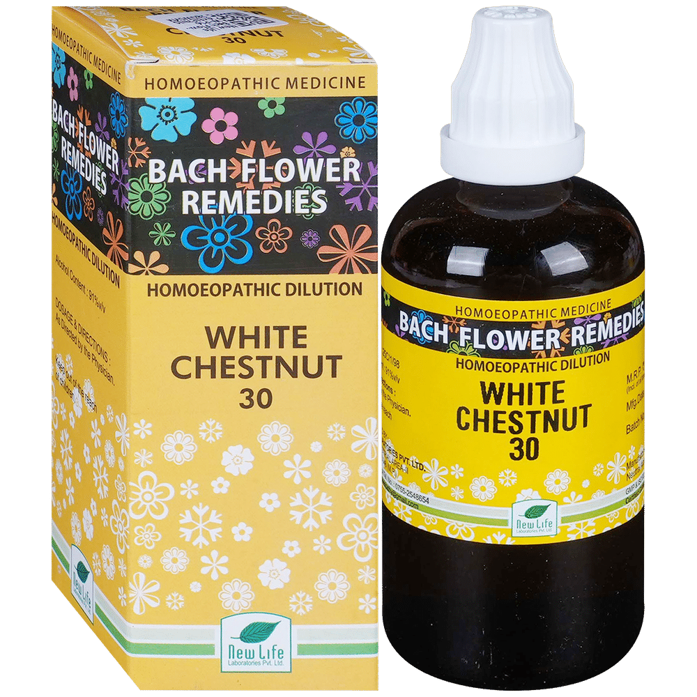 New Life Bach Flower White Chestnut 30