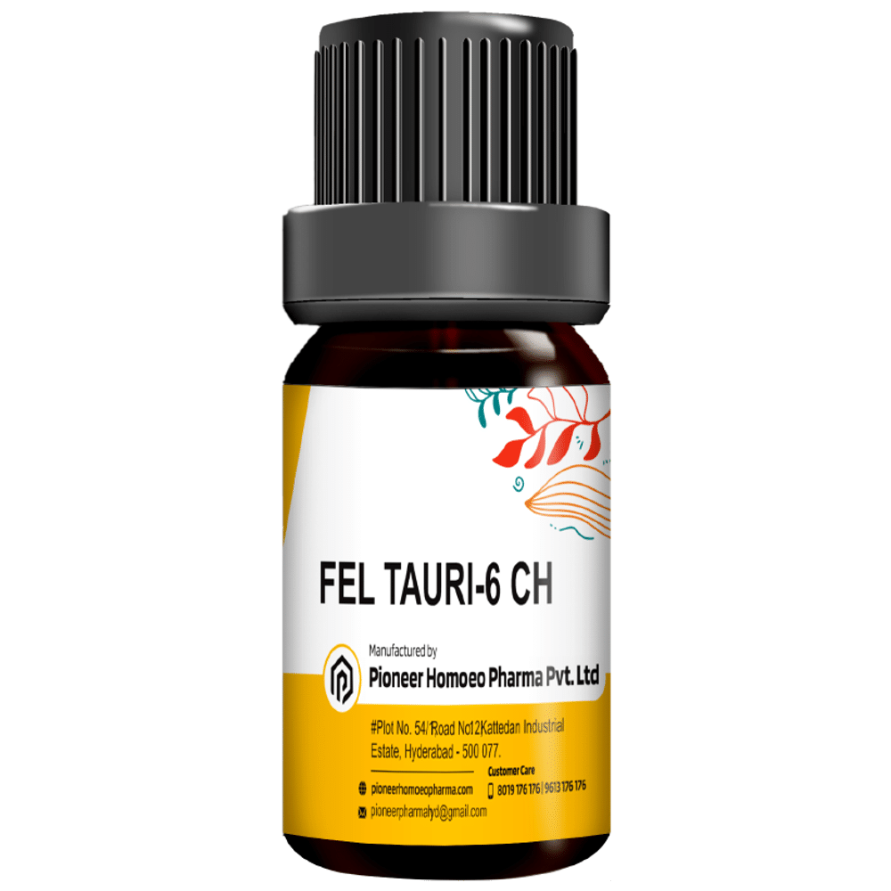 Pioneer Pharma Fel Tauri Globules Pellets Multidose Pills 6 CH