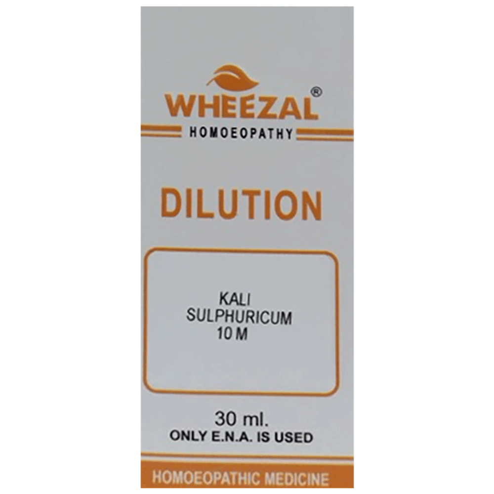 Wheezal Kali Sulphuricum Dilution 10M