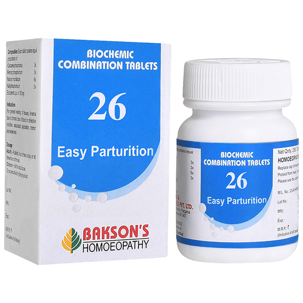 Bakson's Homeopathy Biocombination 26 Tablet