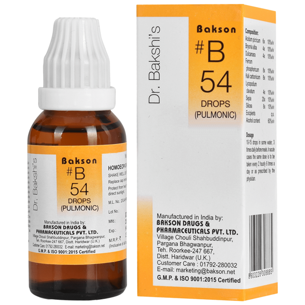 Bakson B54 Pulmonic Drop