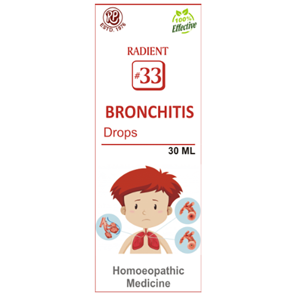 Radient #33 Bronchitis Drops