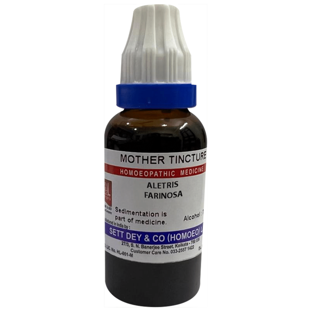 Sett Dey Aletris Farinosa Mother Tincture