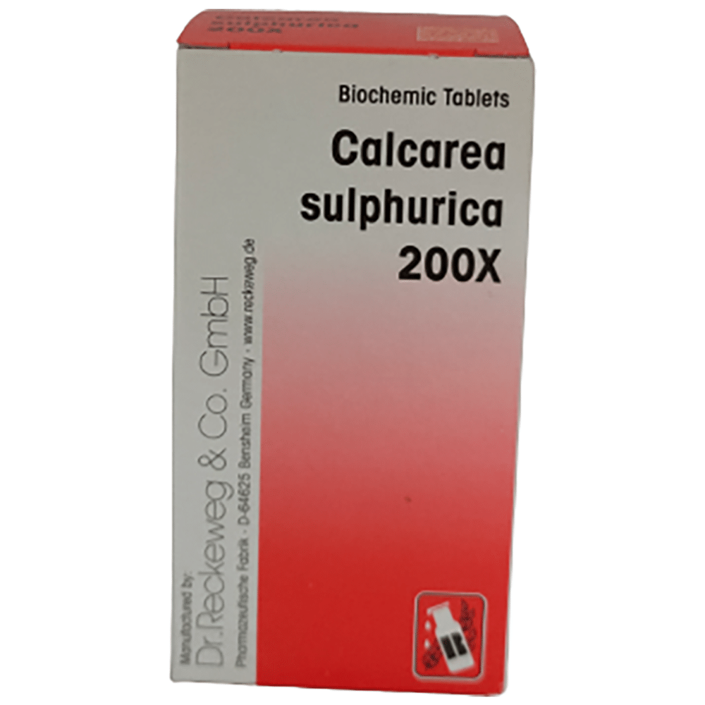 Dr. Reckeweg Calcarea Sulphurica Biochemic Tablet 200X