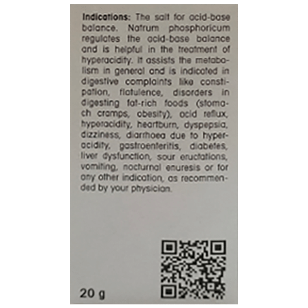 Dr Reckeweg &Co.gmbH Natrum Phosphoricum Biochemic Tablet 200X