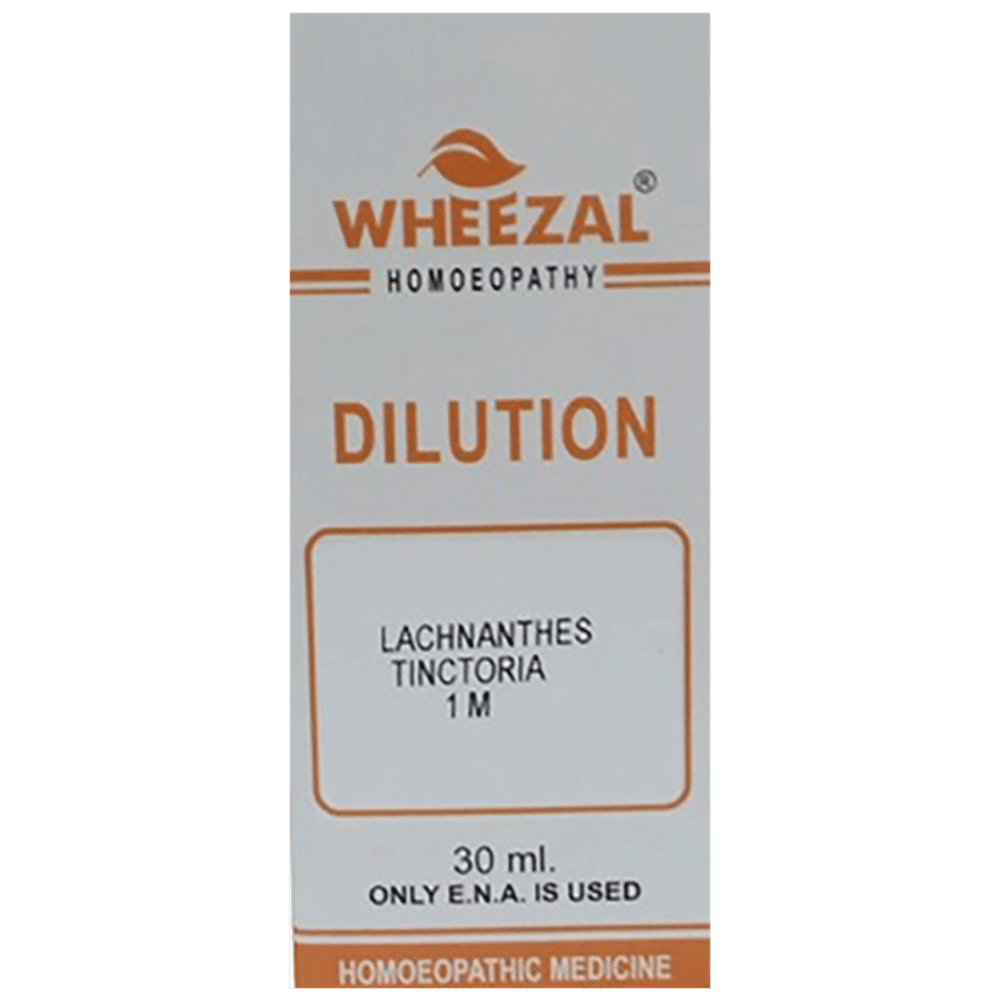 Wheezal Lachnanthes Tinctoria Dilution 1M