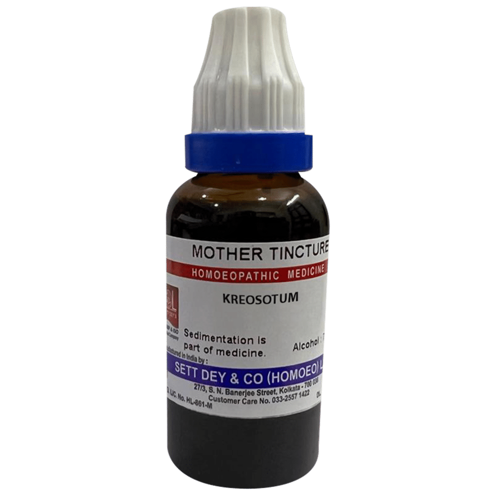 Sett Dey Kreosotum Mother Tincture