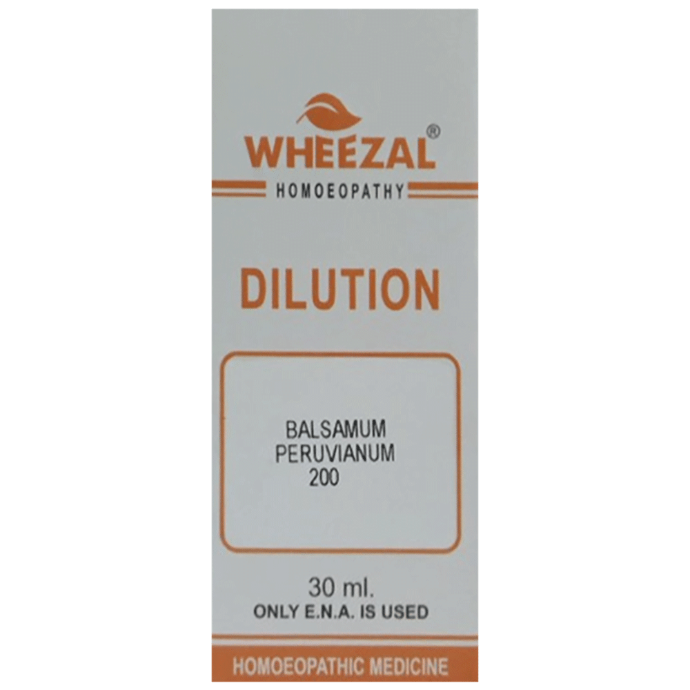 Wheezal Balsum Peru Dilution 200