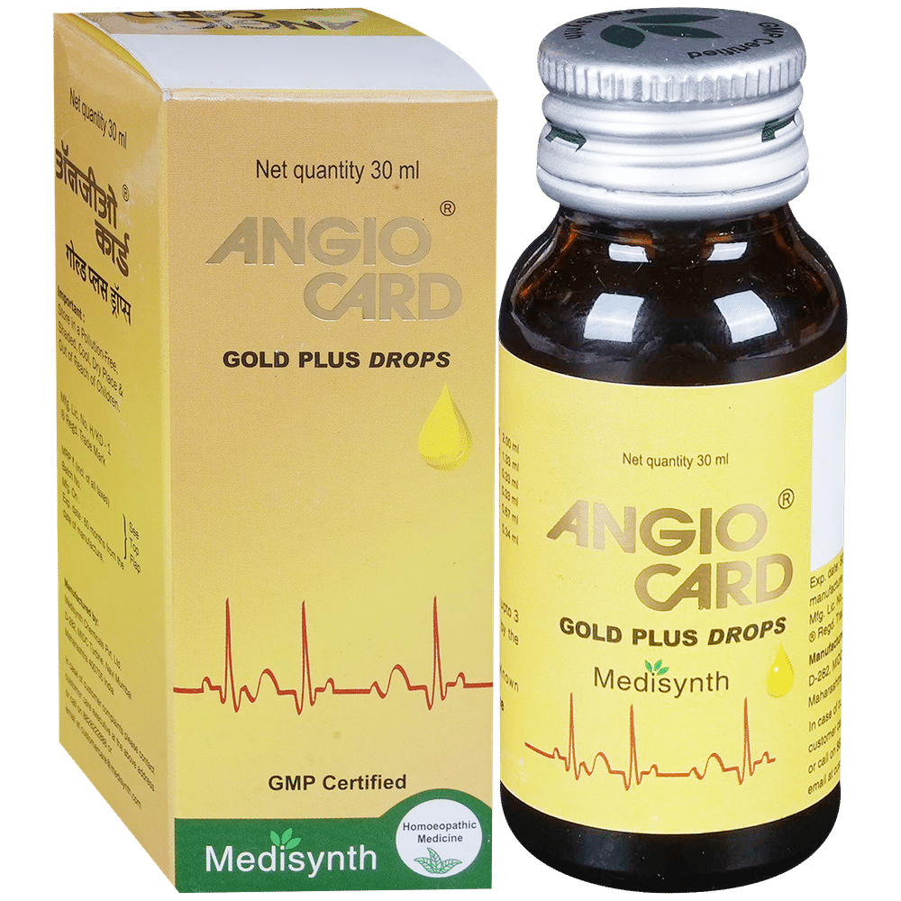 Medisynth Angiocard Gold Plus Drop