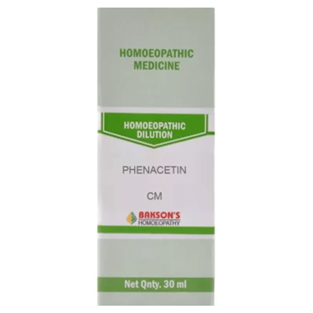 Bakson's Homeopathy Phenacetin Dilution CM