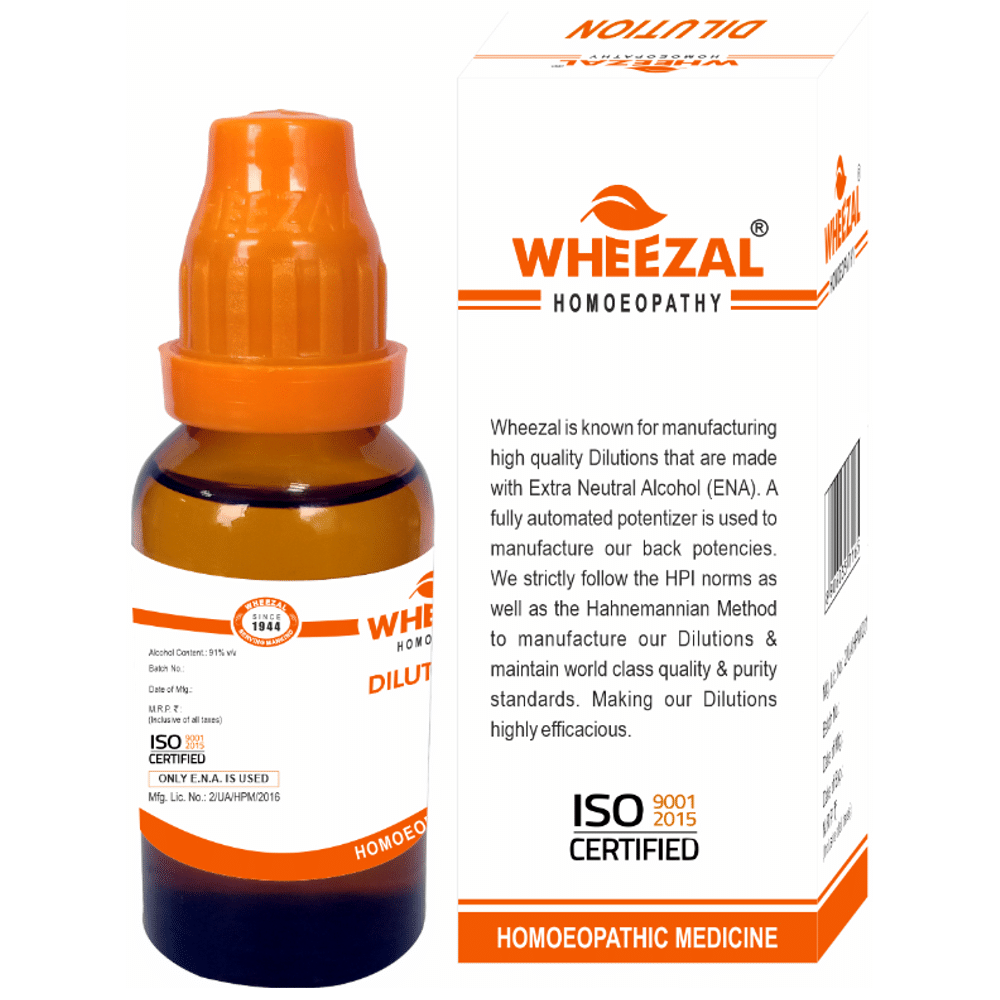 Wheezal Anacardium Orientale 0/15 LM