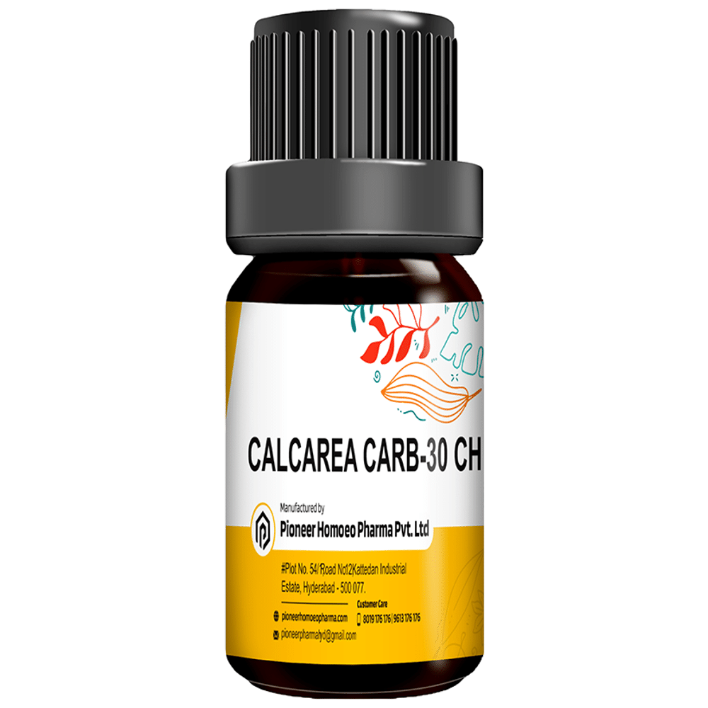 Pioneer Pharma Calcarea Carb Globules Pellets Multidose Pills 30 CH