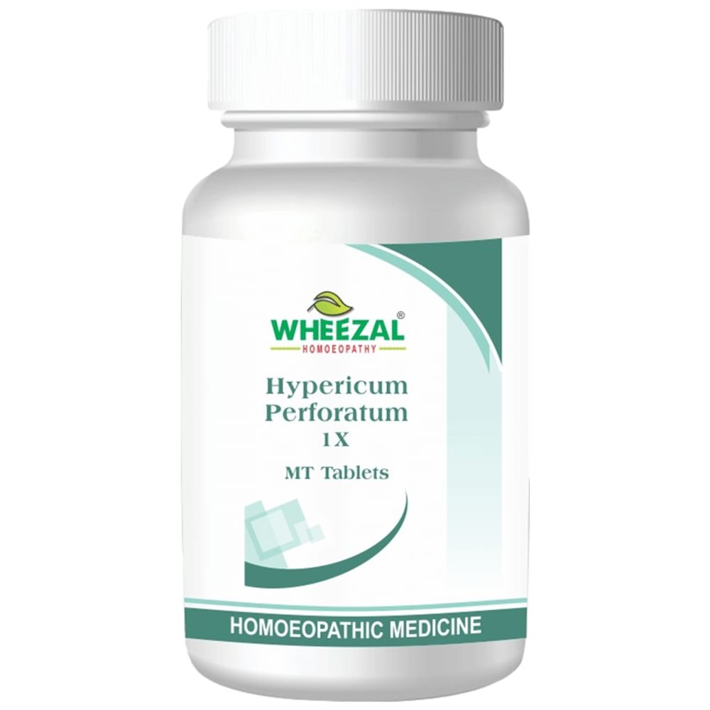 Wheezal Hypericum Perforatum 1X MT Tablet